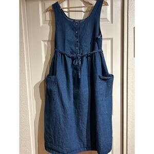 Denim Maternity Dress
